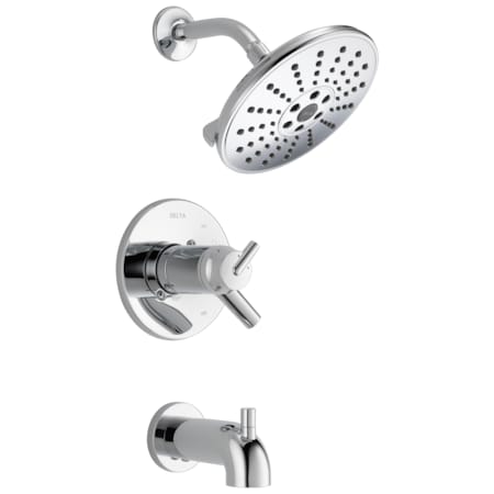 Delta Trinsic TempAssure 17T Series H2Okinetic Tub & Shower Trim Ch T17T459-H2O
